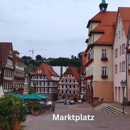 Ferienwohnungen Calwer Höfle Marktplatz - Firmen, Handwerker, Monteure willkommen Exterior foto