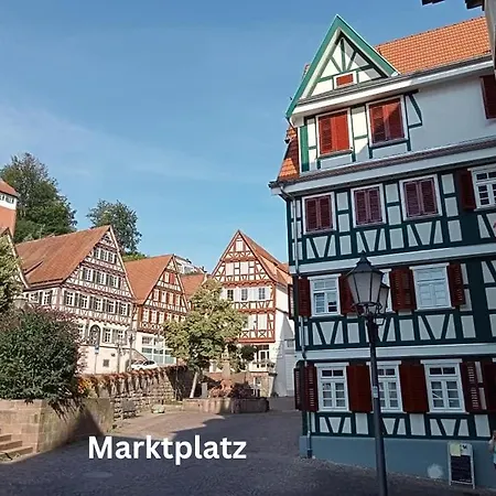 Ferienwohnungen Calwer Höfle Marktplatz - Firmen, Handwerker, Monteure willkommen Exterior foto